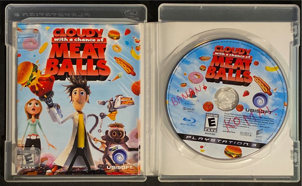 Cloudy With A Chance Of Meatballs - Sony PlayStation 3 (PS3) (Ubisoft - 2) video game collectible [Barcode 008888345459] - Main Image 3
