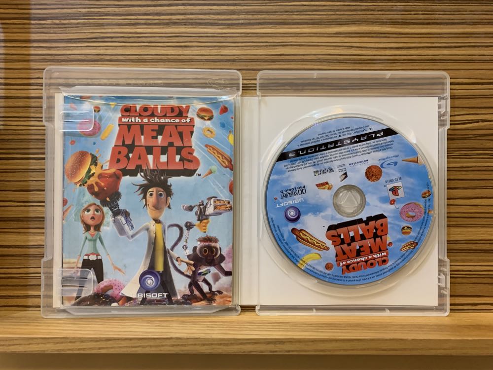Cloudy With A Chance Of Meatballs - Sony PlayStation 3 (PS3) (1) video game collectible [Barcode 3307211671492] - Main Image 3