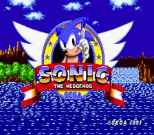 Sonic the Hedgehog - Sega Genesis (Mega Drive) (Sega - 1) video game collectible [Barcode 069044010093] - Main Image 2