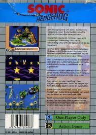 Sonic The Hedgehog - UNBOXED - Sega Game Gear (Sega Europe - 1) video game collectible - Main Image 2