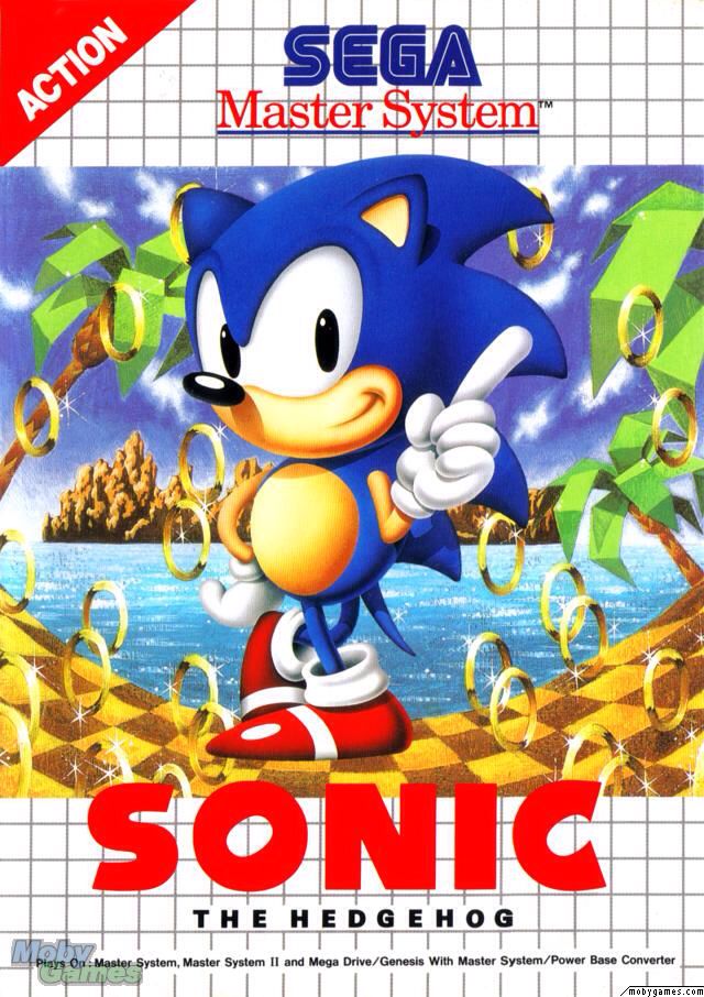 Sonic The Hedgehog - Sega Master System video game collectible - Main Image 1