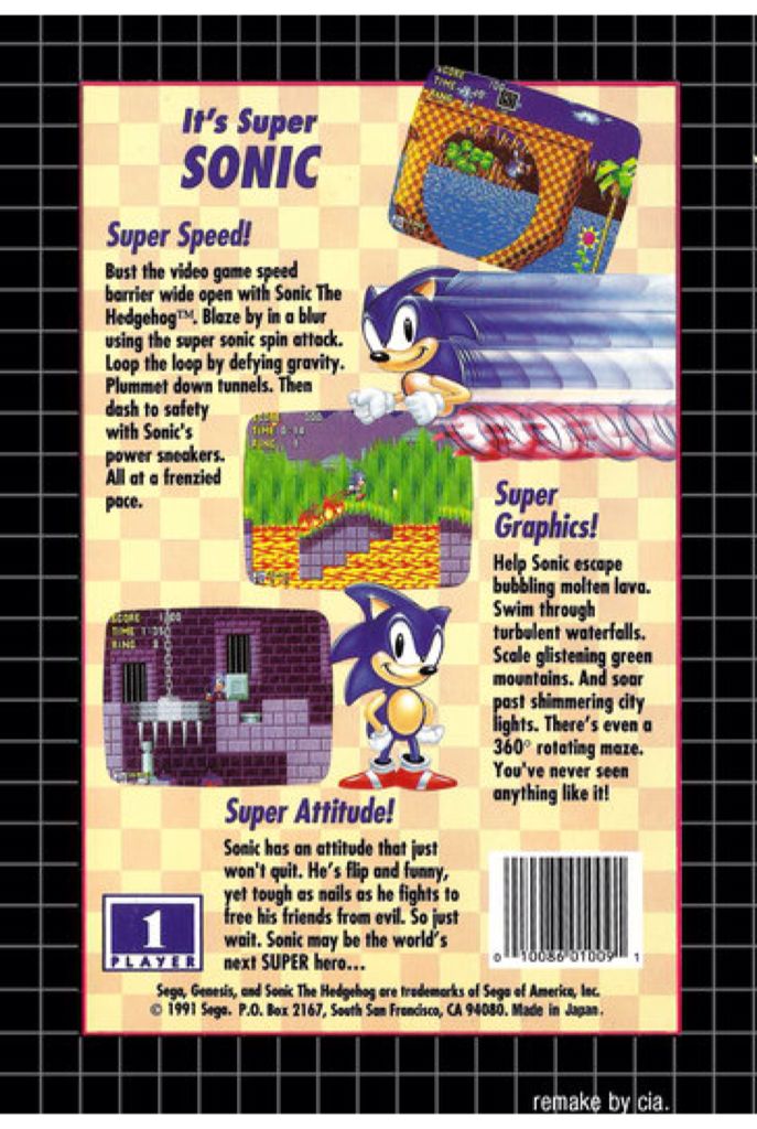 Sonic The Hedgehog - Microsoft Xbox 360 (Sega) video game collectible - Main Image 2