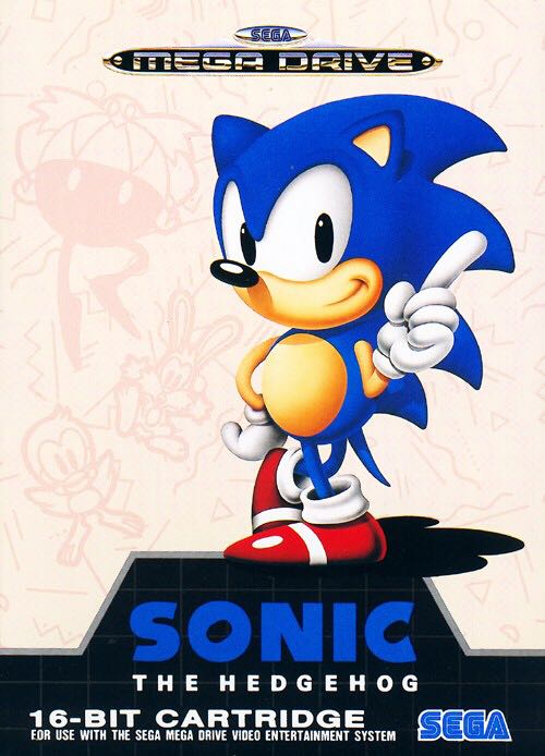 Sonic The Hedgehog - Sega Megadrive video game collectible - Main Image 1