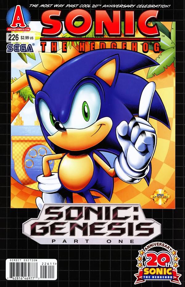 Sonic The Hedgehog - Sega Genesis (Mega Drive) video game collectible - Main Image 1