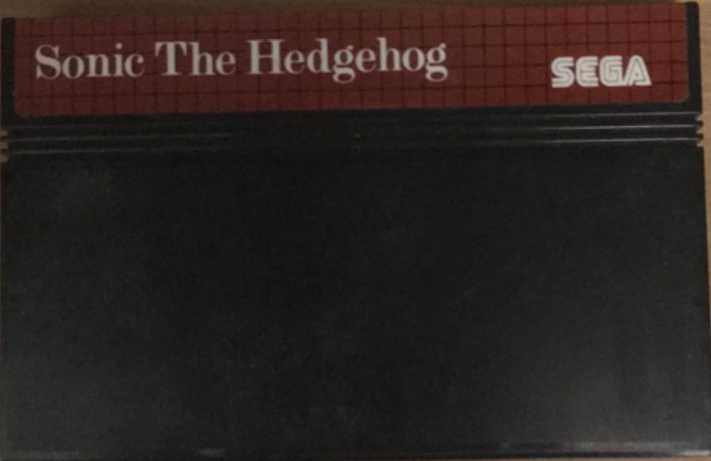 Sonic The Hedgehog - Sega Master System video game collectible - Main Image 1