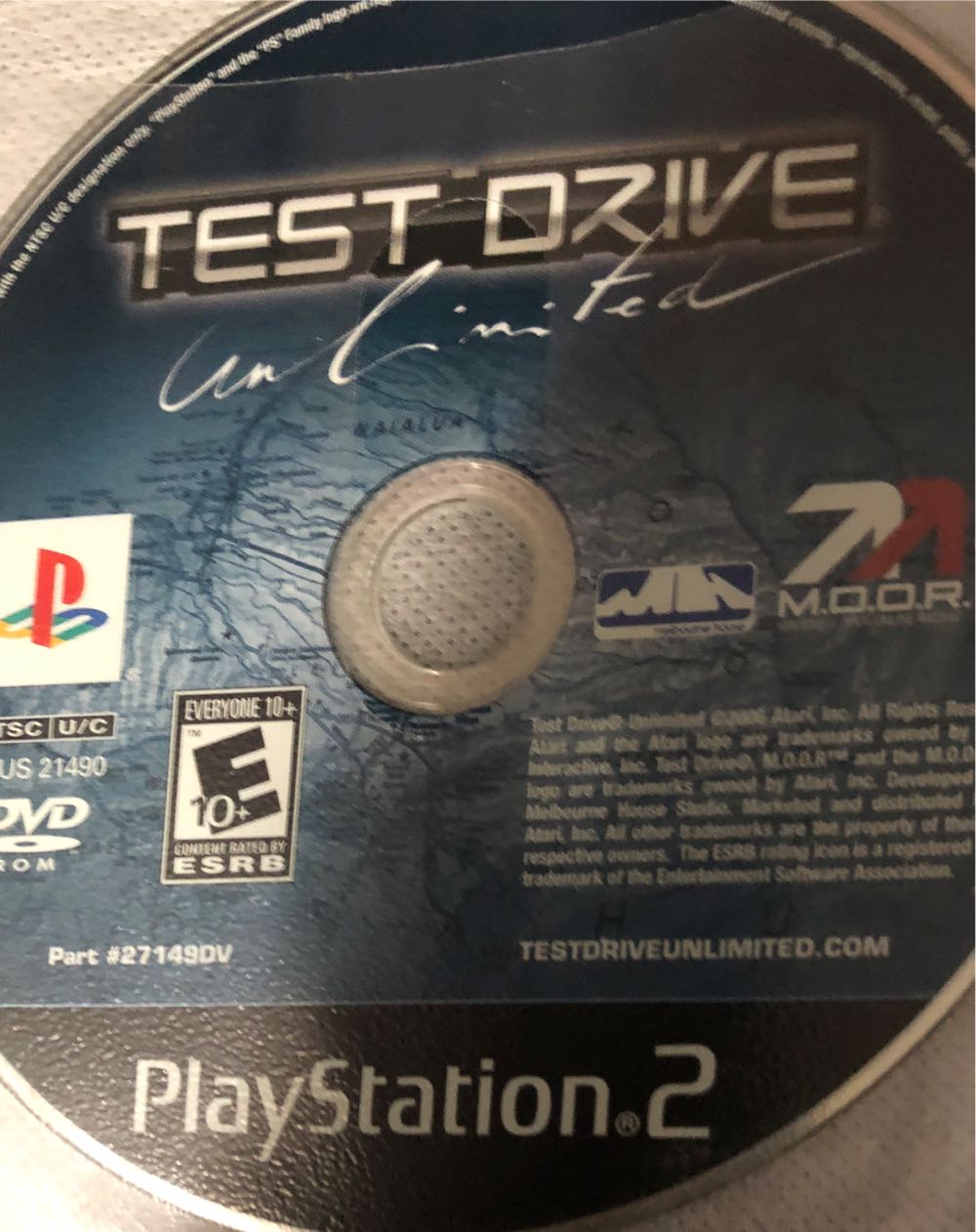 (2007) Test Drive Unlimited - Sony PlayStation 2 (PS2) (Atari - 1) video game collectible [Barcode 742725271494] - Main Image 4