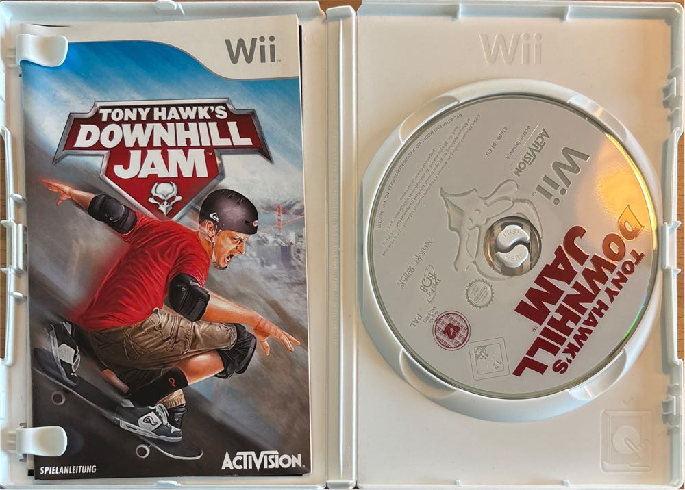 Tony Hawk‘s Downhill Jam - Nintendo Wii (Activision) video game collectible [Barcode 5030917037320] - Main Image 2
