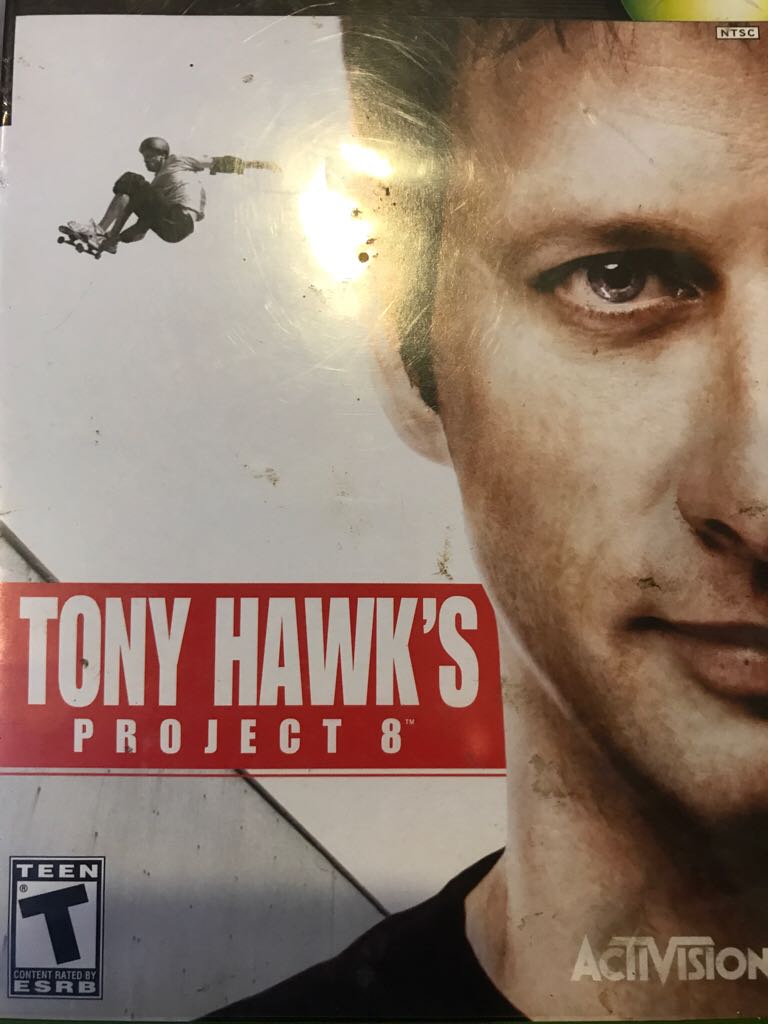 Tony Hawks Project 8 - Microsoft Xbox (Activision) video game collectible - Main Image 1