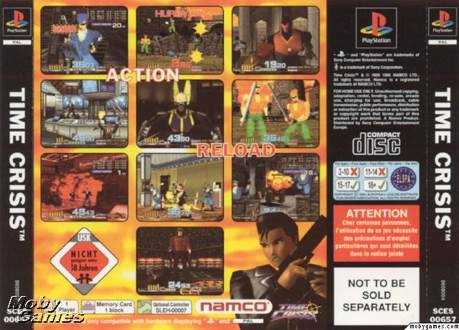 Time Crisis + G-Con 45 - Sony PlayStation (Namco - 2) video game collectible [Barcode 711719608004] - Main Image 2