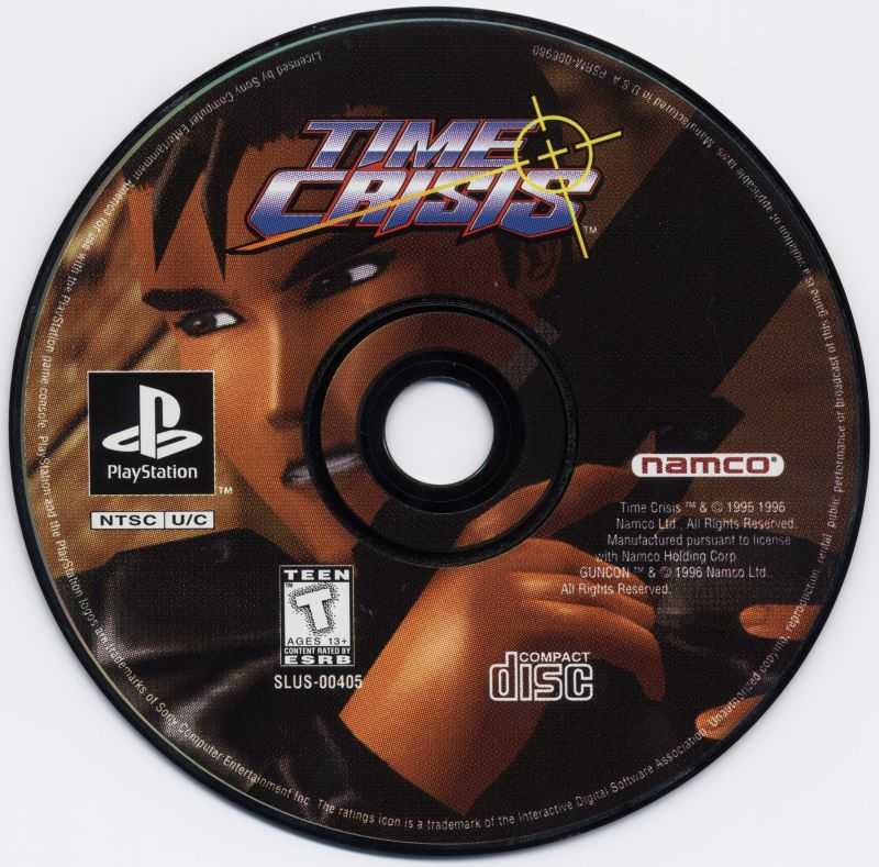 Time Crisis - Sony PlayStation (Bandai Namco Entertainment - 1-2) video game collectible [Barcode 722674020695] - Main Image 3