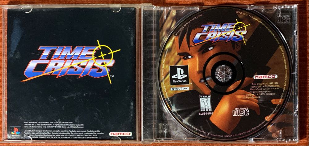 Time Crisis - Sony PlayStation (Namco Bandai - 1) video game collectible [Barcode 722674020749] - Main Image 3