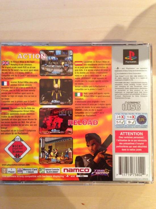 Time Crisis - Sony PlayStation video game collectible - Main Image 2