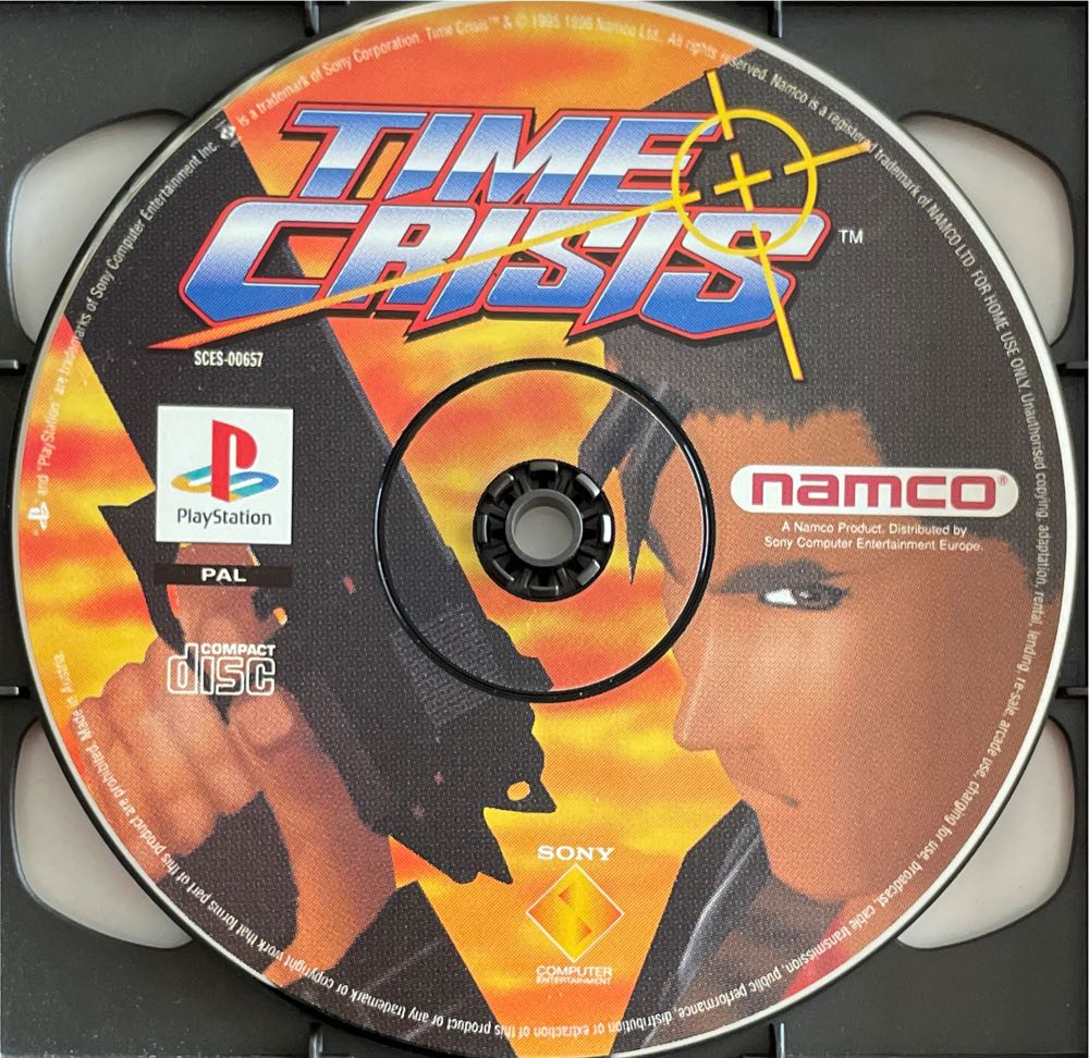 Time Crisis - Sony PlayStation (SCEE - 1) video game collectible - Main Image 3