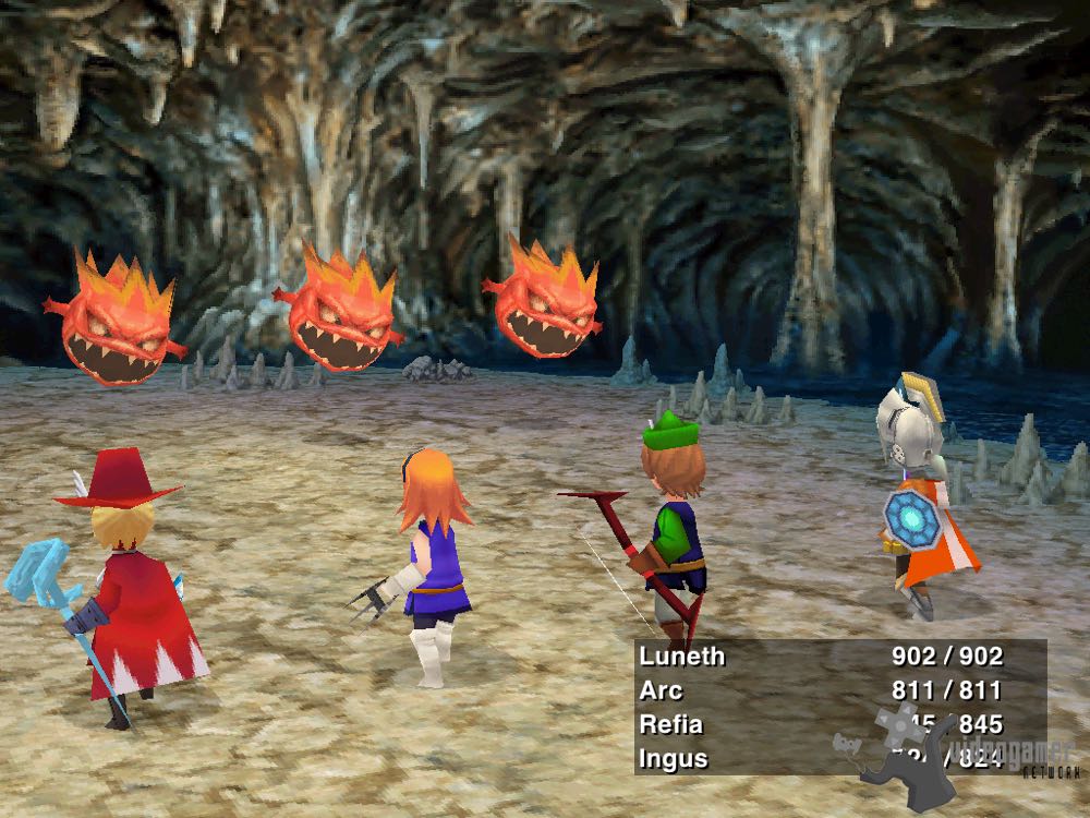 Final Fantasy III - Nintendo DS (Square Enix - 1) video game collectible [Barcode 662248906133] - Main Image 3