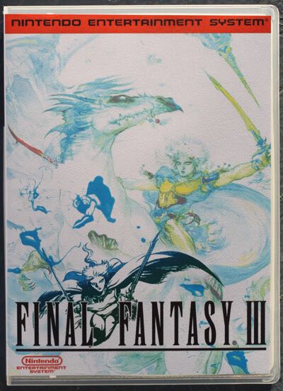 Final Fantasy 3 - Nintendo Entertainment System (NES) video game collectible - Main Image 2
