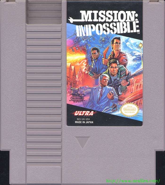 Mission Impossible - Nintendo Entertainment System (NES) (Ultra Games - 1) video game collectible - Main Image 3