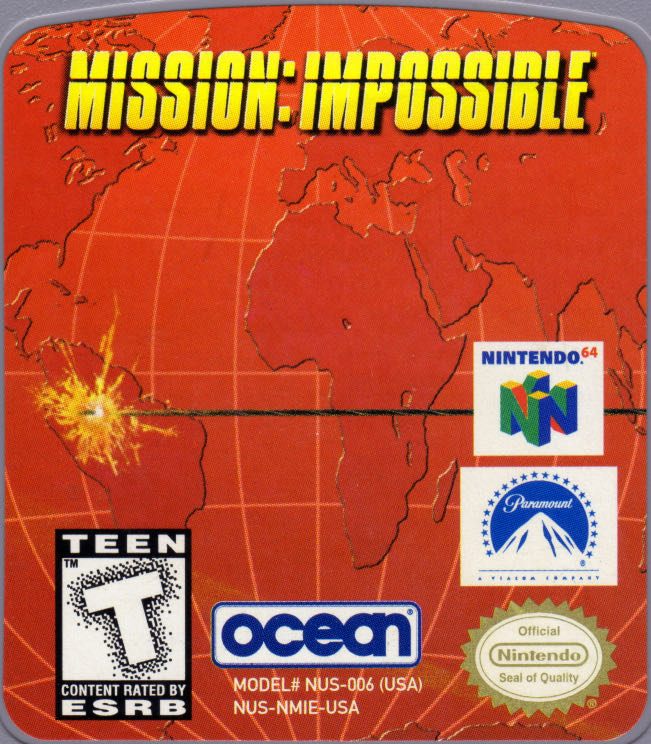 Mission Impossible - Nintendo 64 (N64) video game collectible - Main Image 3