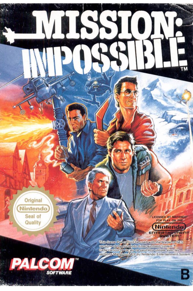 Mission Impossible - Nintendo Entertainment System (NES) video game collectible - Main Image 2