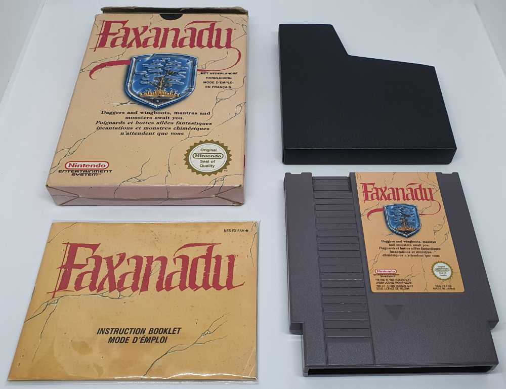Faxanadu - Nintendo Entertainment System (NES) (Nintendo - 1) video game collectible [Barcode 045496630485] - Main Image 3