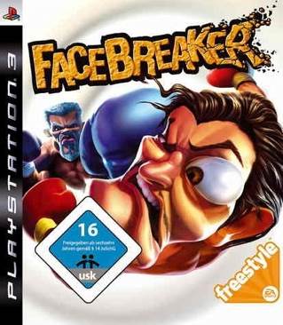 Facebreaker - Sony PlayStation 3 (PS3) (Electronic Arts/EA Games - 2) video game collectible [Barcode 5030932065001] - Main Image 1