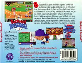 Backyard Baseball - Nintendo Game Boy Advance (GBA) video game collectible - Main Image 2