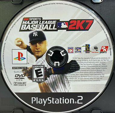 Major League Baseball 2K7 - Sony PlayStation 2 (PS2) (2K Games - 1-2) video game collectible [Barcode 710425371240] - Main Image 3