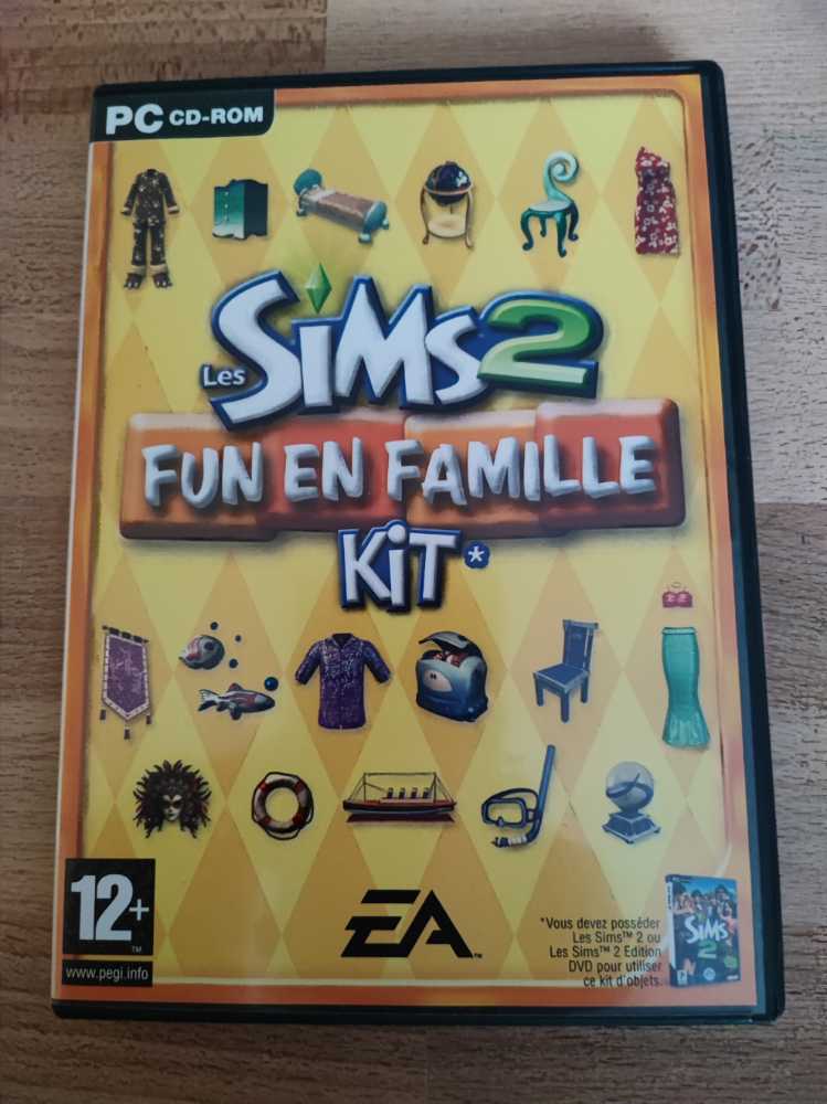Les Sims 2 Fun En Famille - PC video game collectible [Barcode 5030931050411] - Main Image 2