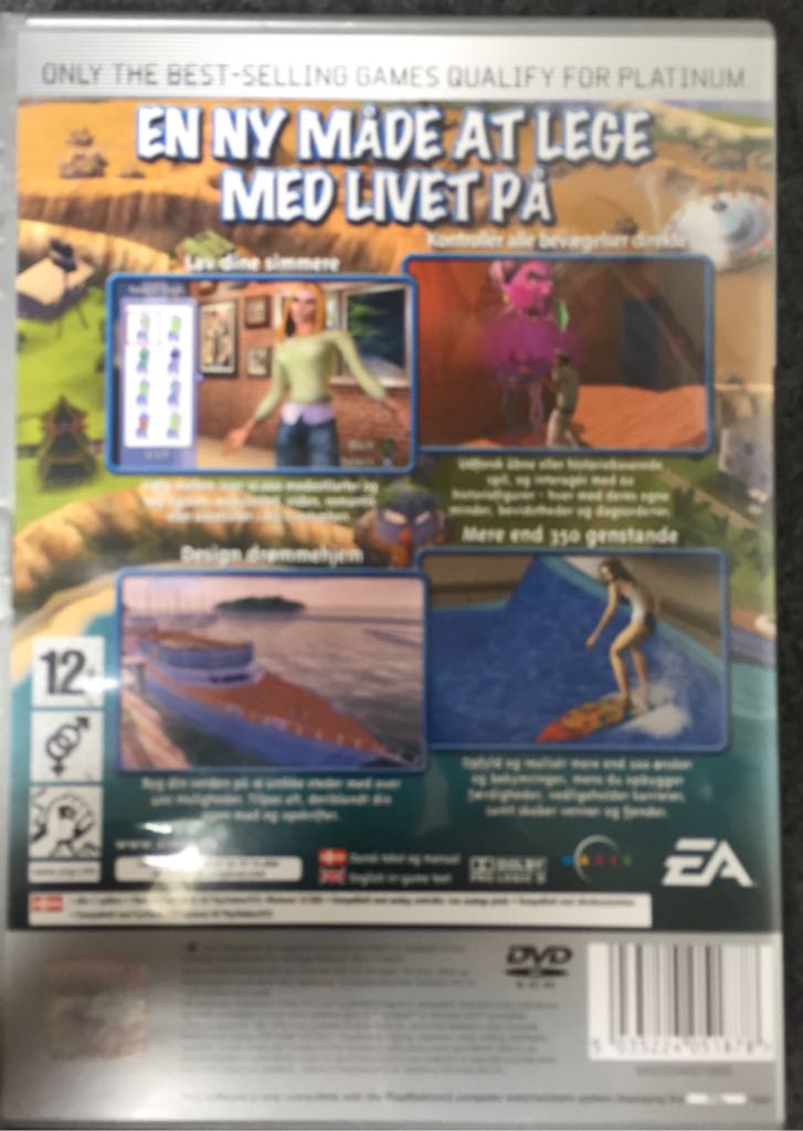 The Sims 2 - Sony PlayStation 2 (PS2) video game collectible [Barcode 5035224051878] - Main Image 2
