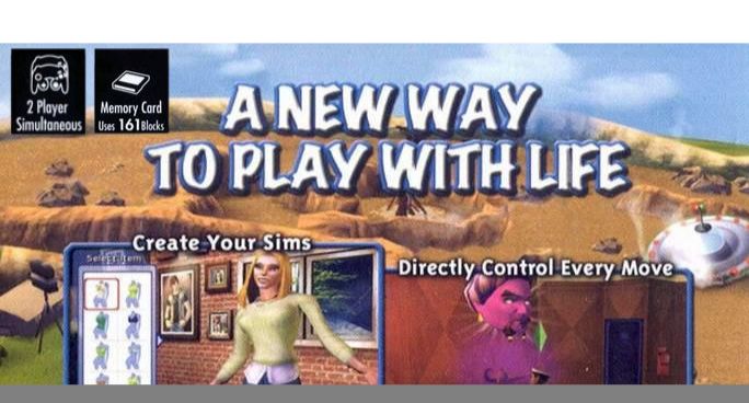 The Sims 2 - Sony PlayStation 2 (PS2) (4) video game collectible - Main Image 2