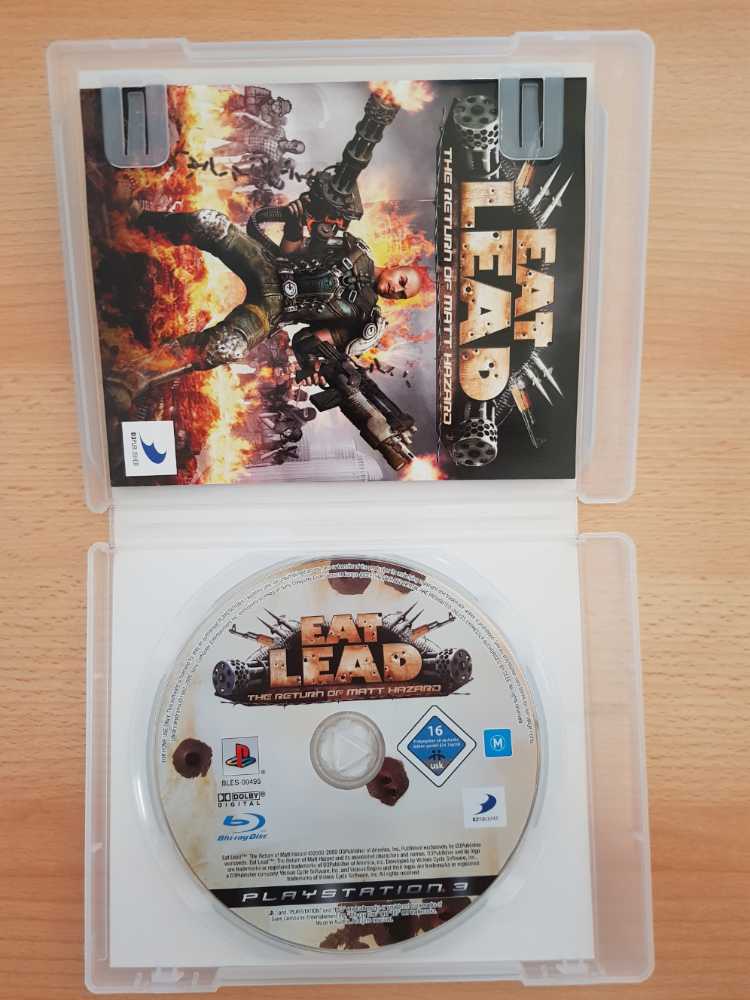 Eat Lead: The Return of Matt Hazard - Sony PlayStation 3 (PS3) (1) video game collectible [Barcode 5060125483527] - Main Image 3
