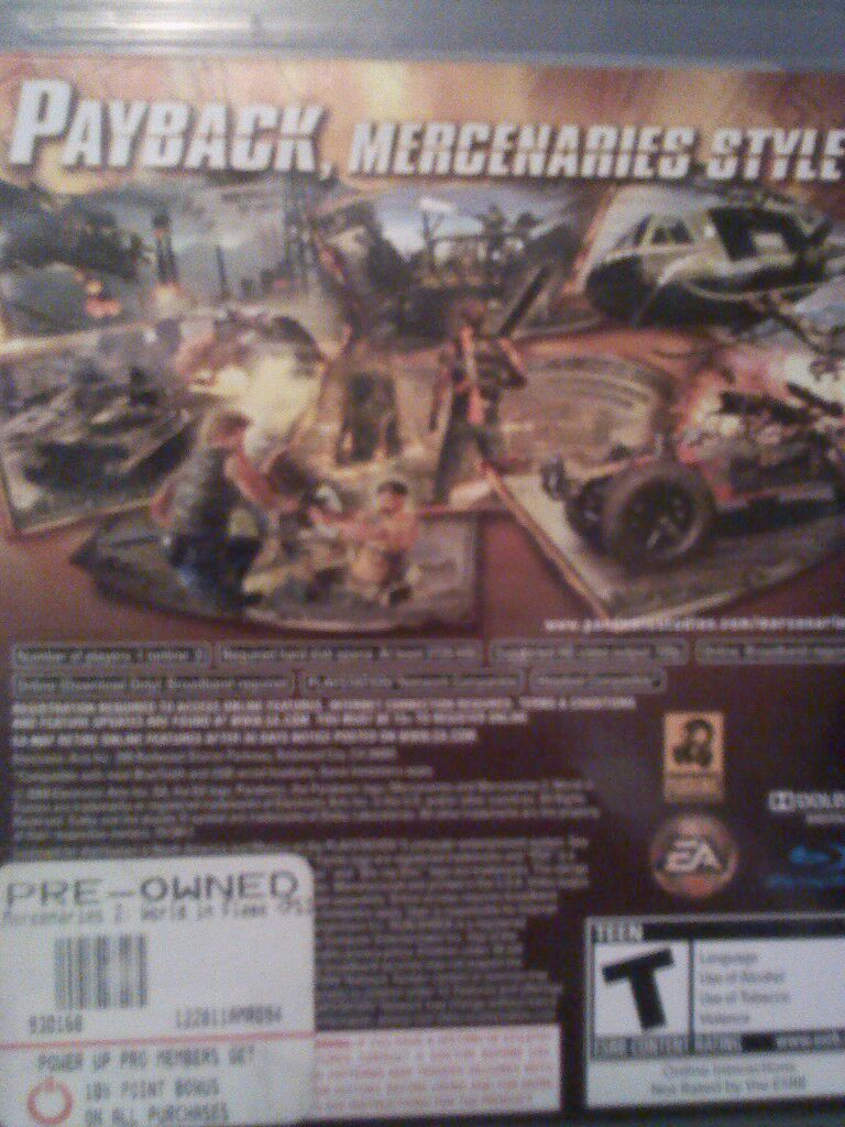 Mercenaries 2: World In Flames - Sony PlayStation 3 (PS3) video game collectible - Main Image 2