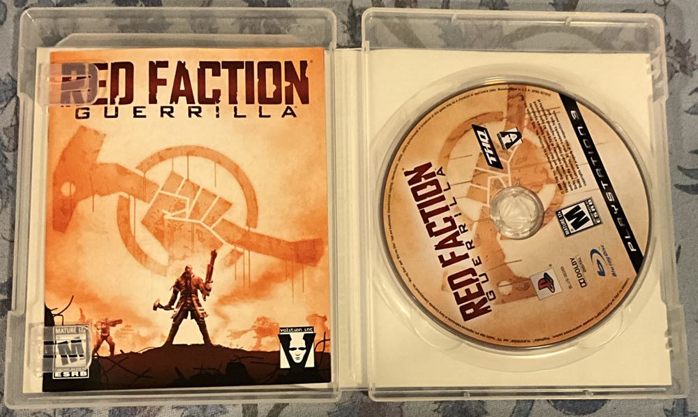 Red Faction Guerrilla - Sony PlayStation 3 (PS3) (THQ - 1) video game collectible [Barcode 752919990476] - Main Image 3