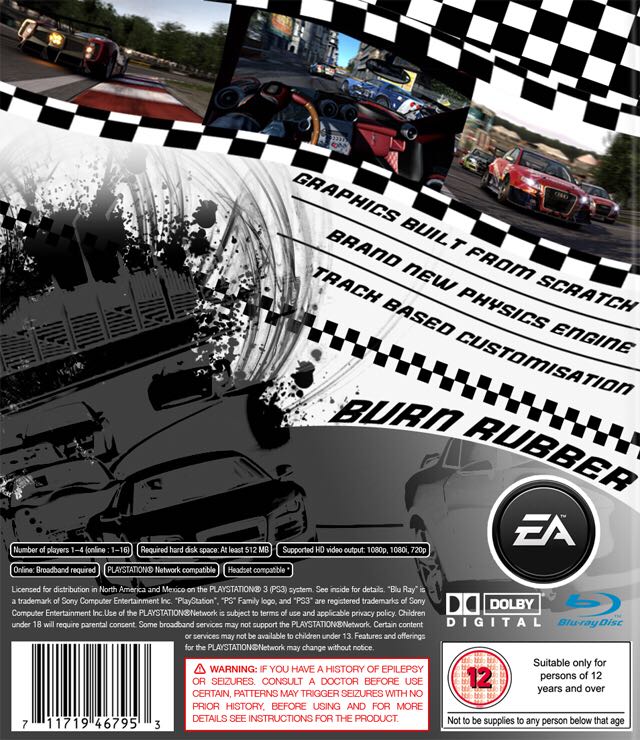 Need for Speed: Shift - Sony PlayStation 3 (PS3) (EA Games - 2) video game collectible - Main Image 2