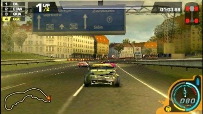 Need for Speed: Pro street - Sony PlayStation Portable (PSP) (Electronic Arts - 1) video game collectible [Barcode 5030931059377] - Main Image 4