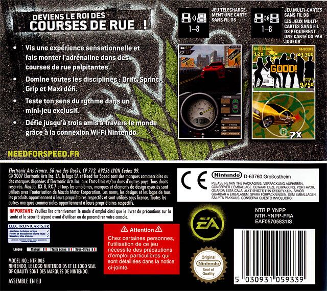Need For Speed: ProStreet - Nintendo DS (EA - 4) video game collectible [Barcode 5030932059338] - Main Image 2