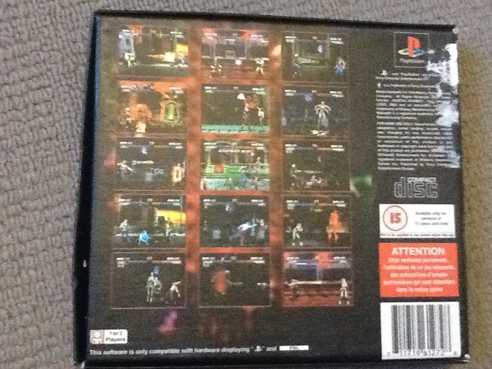 Mortal Kombat 3 - Sony PlayStation (SCEE - 2) video game collectible [Barcode 711719612728] - Main Image 2