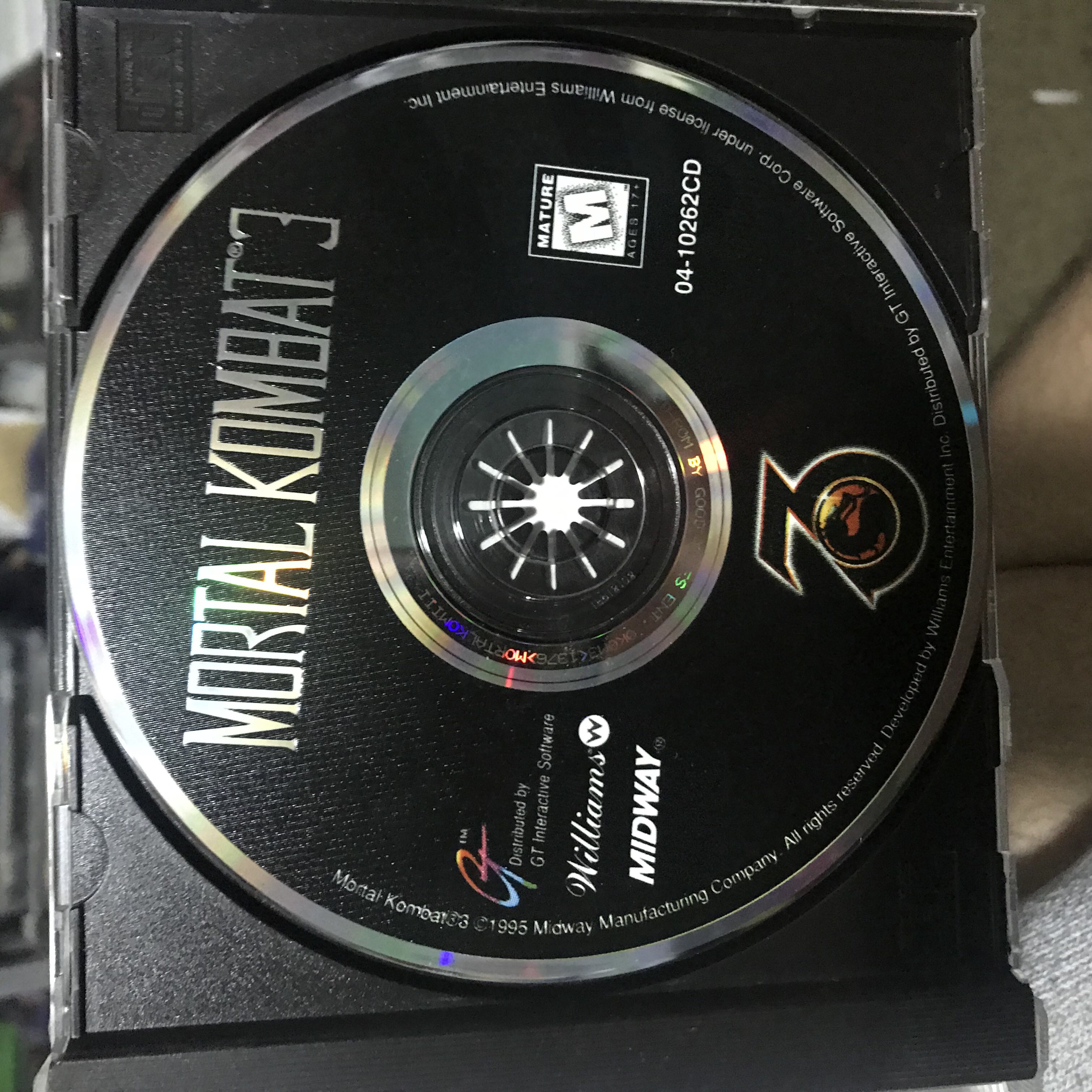 Mortal Kombat 3 - CD Projekt GOG (Midway - 2) video game collectible [Barcode 742725110311] - Main Image 3
