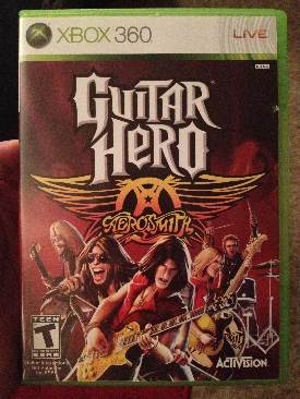 Guitar Hero: Aerosmith - Microsoft Xbox 360 video game collectible - Main Image 1