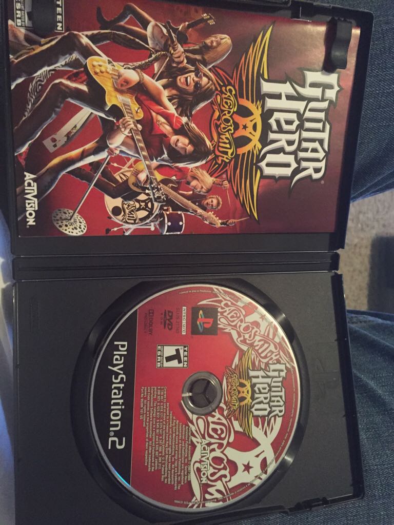 Guitar Hero: Aerosmith  - Sony PlayStation 2 (PS2) video game collectible - Main Image 2