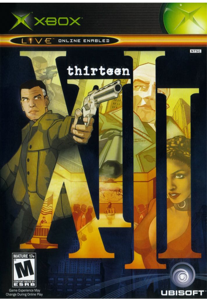 XIII - Microsoft Xbox (Ubisoft) video game collectible - Main Image 1