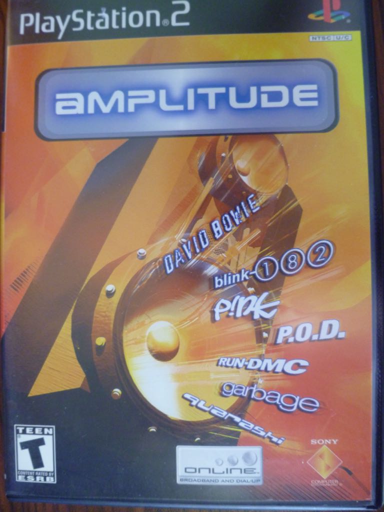 Amplitude - Sony PlayStation 2 (PS2) video game collectible - Main Image 1