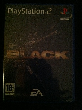Black - Sony PlayStation 2 (PS2) (EA Games - 1) video game collectible [Barcode 5030946047888] - Main Image 1