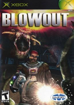 BLOWOUT - Microsoft Xbox (Majesco - 1) video game collectible [Barcode 096427013020] - Main Image 1