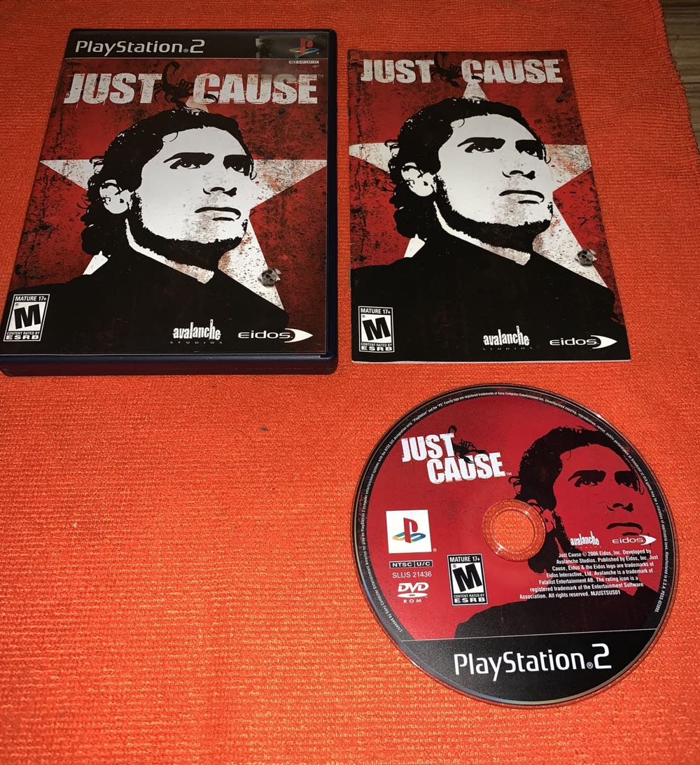 Just Cause - Sony PlayStation 2 (PS2) (Eidos Interactive - 1) video game collectible [Barcode 788687500463] - Main Image 3