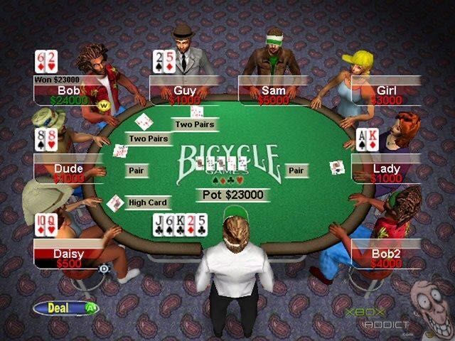 Bicycle Casino - Microsoft Xbox (1) video game collectible - Main Image 4