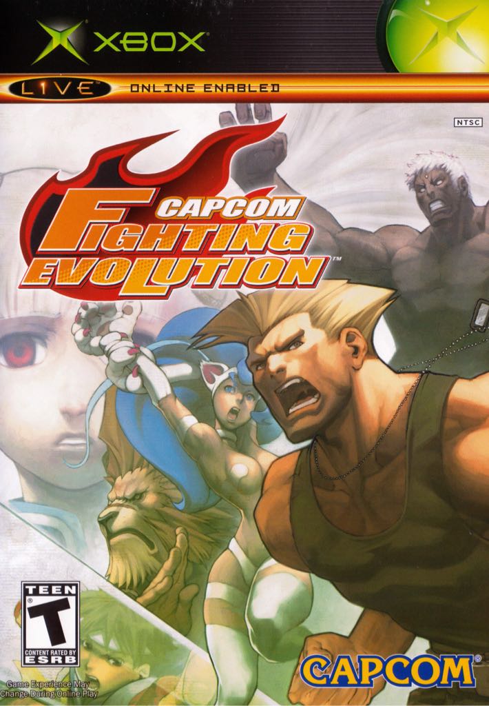 Capcom: Fighting Evolution - Microsoft Xbox video game collectible - Main Image 1