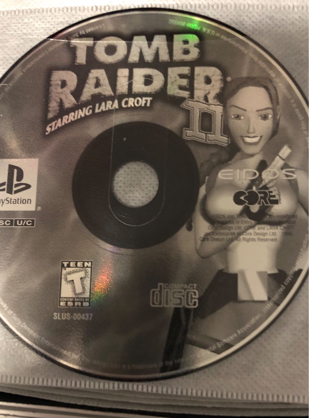 Tomb Raider II: Starring Lara Croft - Sony PlayStation (Eidos Interactive - 1) video game collectible - Main Image 4