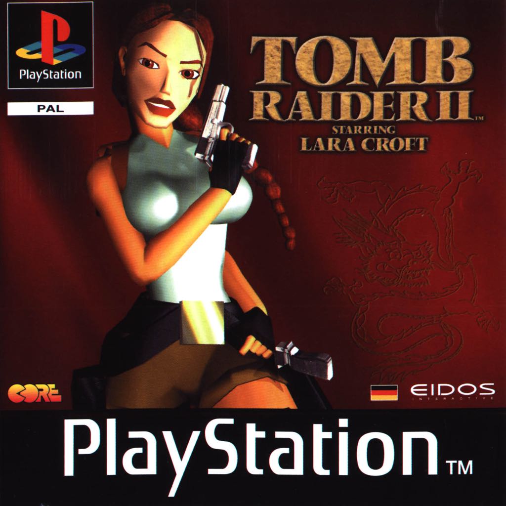 Tomb Raider 2 - Sony PlayStation (Eidos - 1) video game collectible - Main Image 2