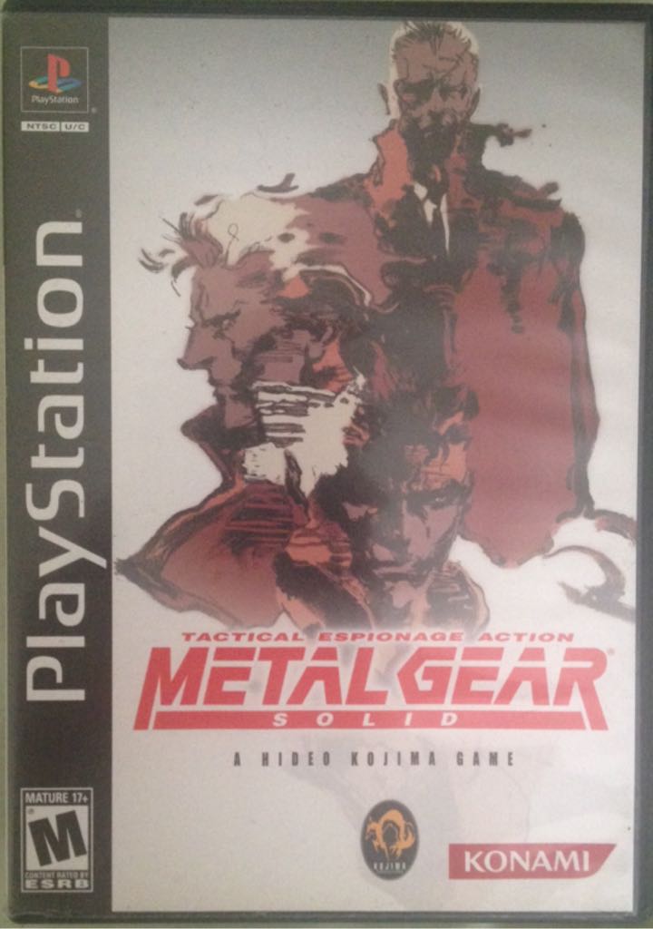 Metal Gear Solid - Sony PlayStation 2 (PS2) (Konami) video game collectible - Main Image 1