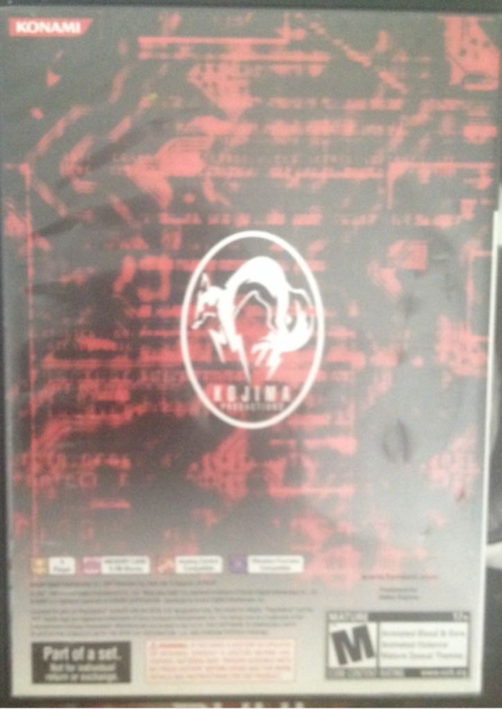 Metal Gear Solid - Sony PlayStation 2 (PS2) (Konami) video game collectible - Main Image 2